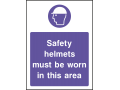 Safety Helmets Must Be Worn
